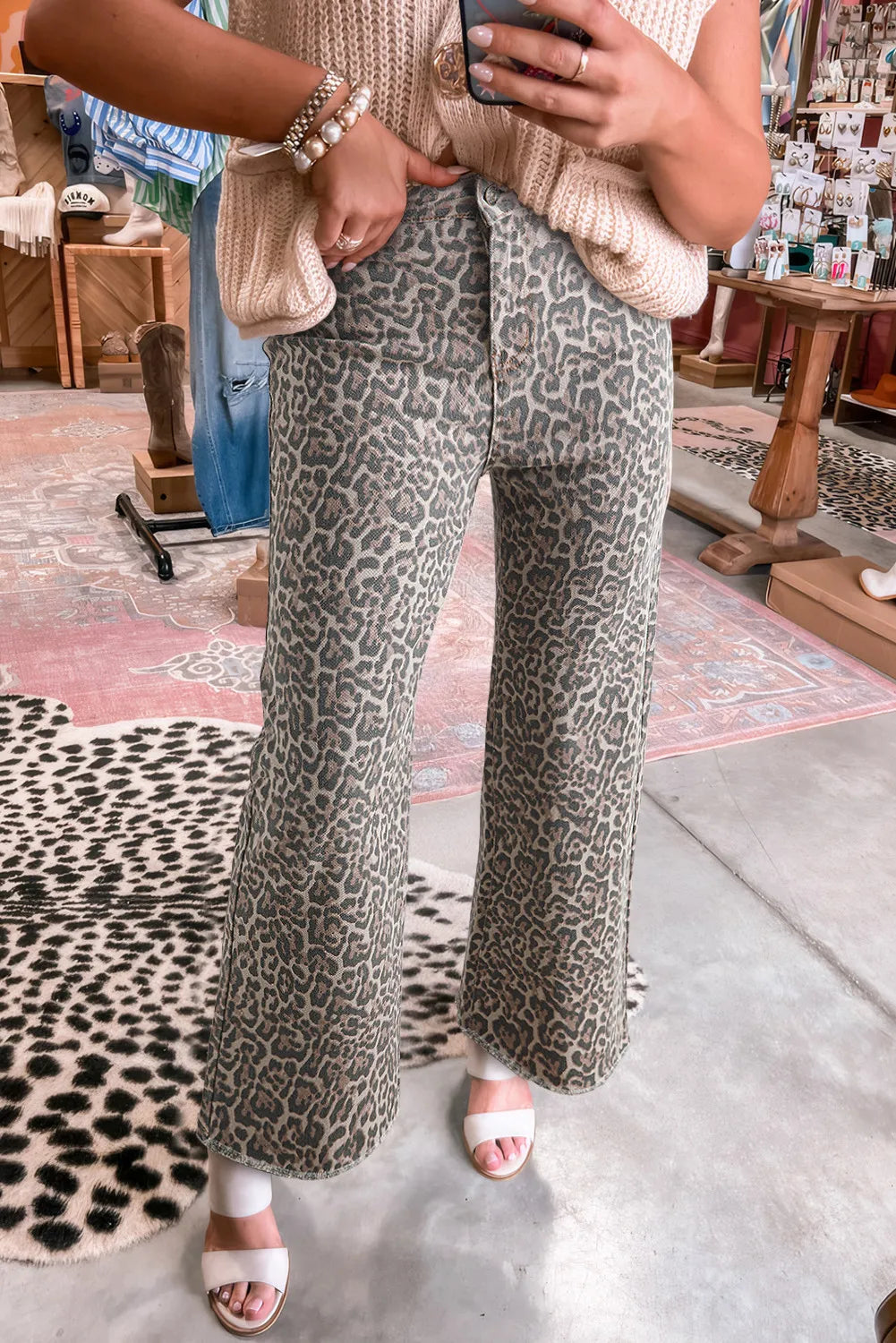 Wild Muse Leopard Jeans