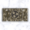 Camo Tristar Car Tag