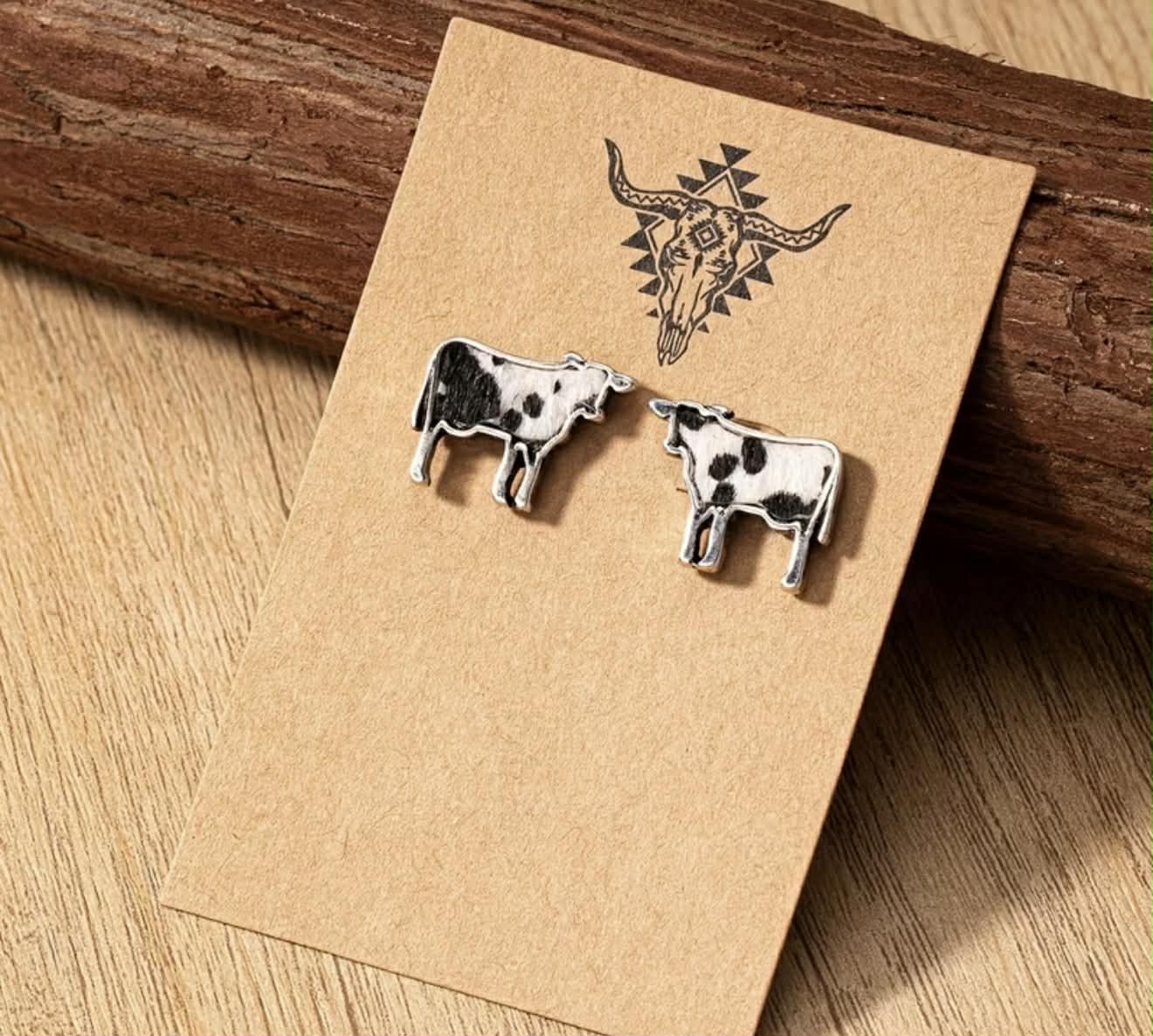 Cow Earrings