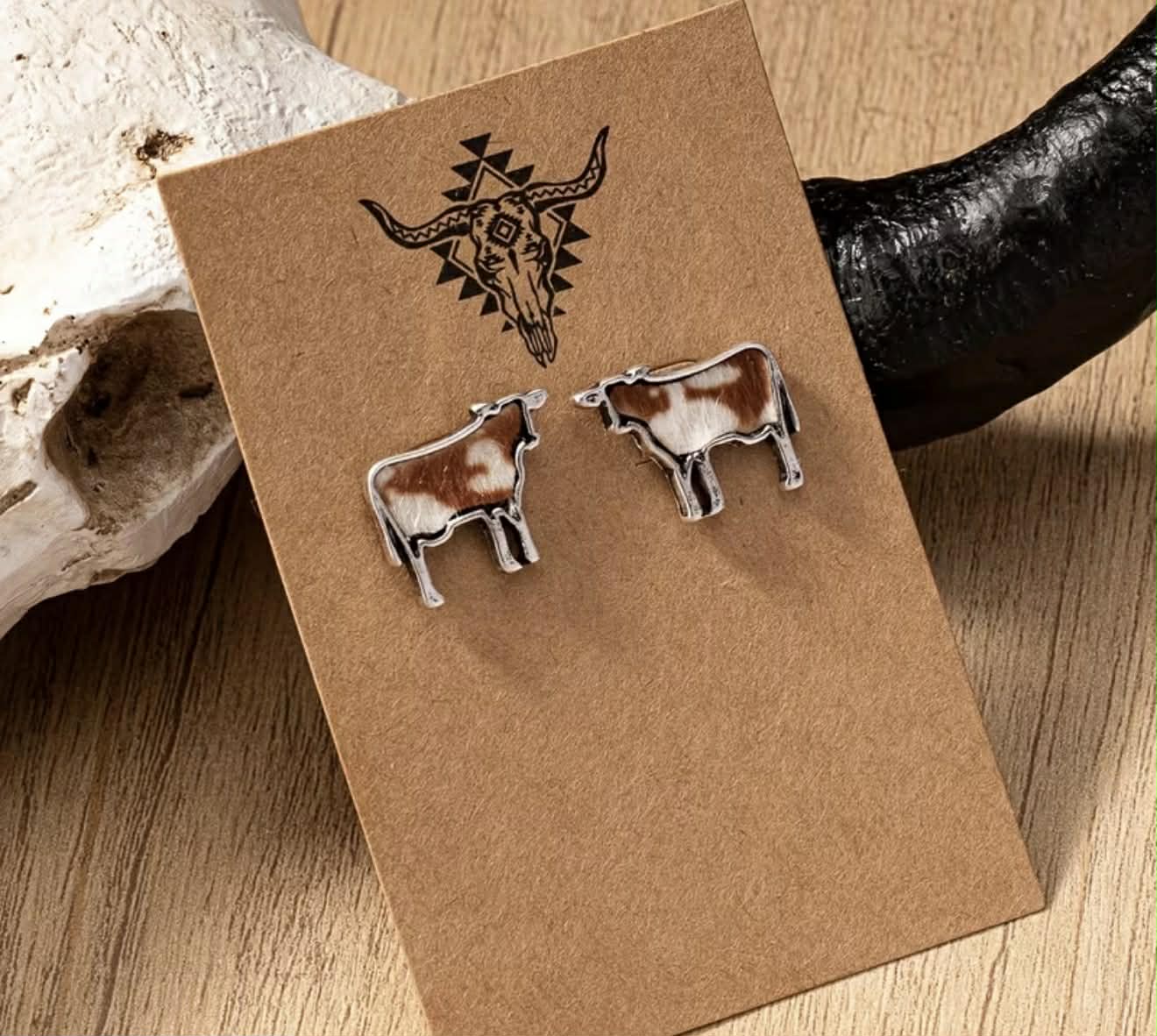Cow Earrings