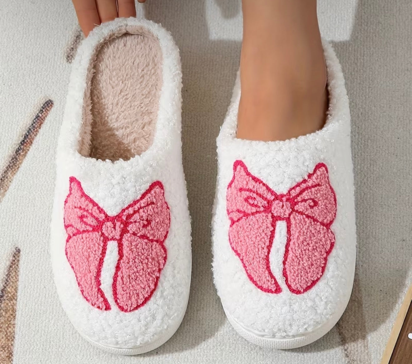 Bow Slippers